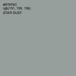 #979F9C - Star Dust Color Image